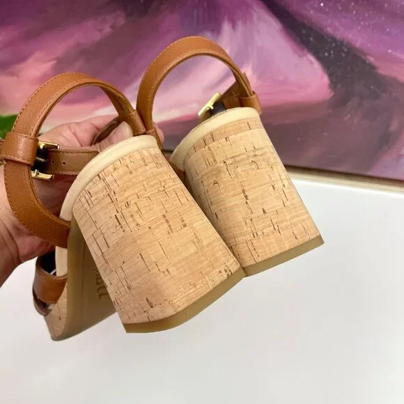 Paul Green Tan Strappy Heels - Picture 13 of 16